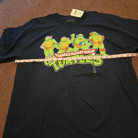 Men's XL Navy Ninja Turtles Shirt - Picture 5 of 5